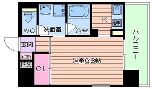 ジュネーゼ京町堀パークサイドの物件間取画像